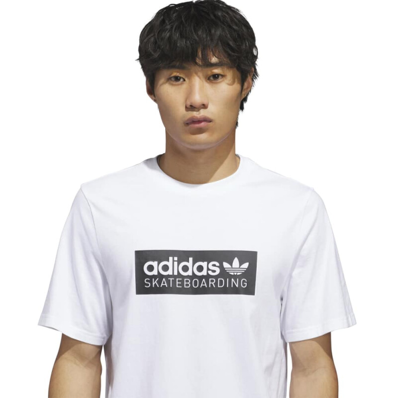 REMERA ADIDAS SKT LOGO TEE Hombre KC3268 Blanco