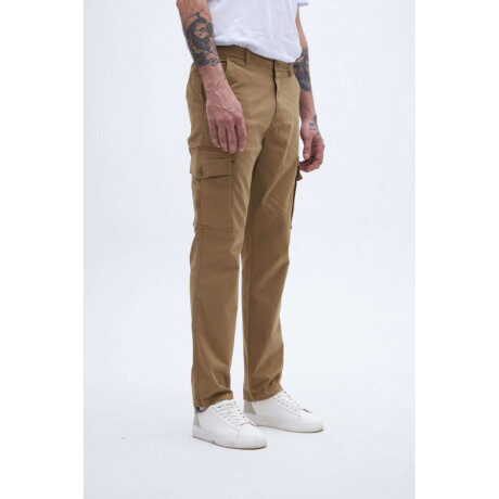 Pantalón cargo Roque Beige