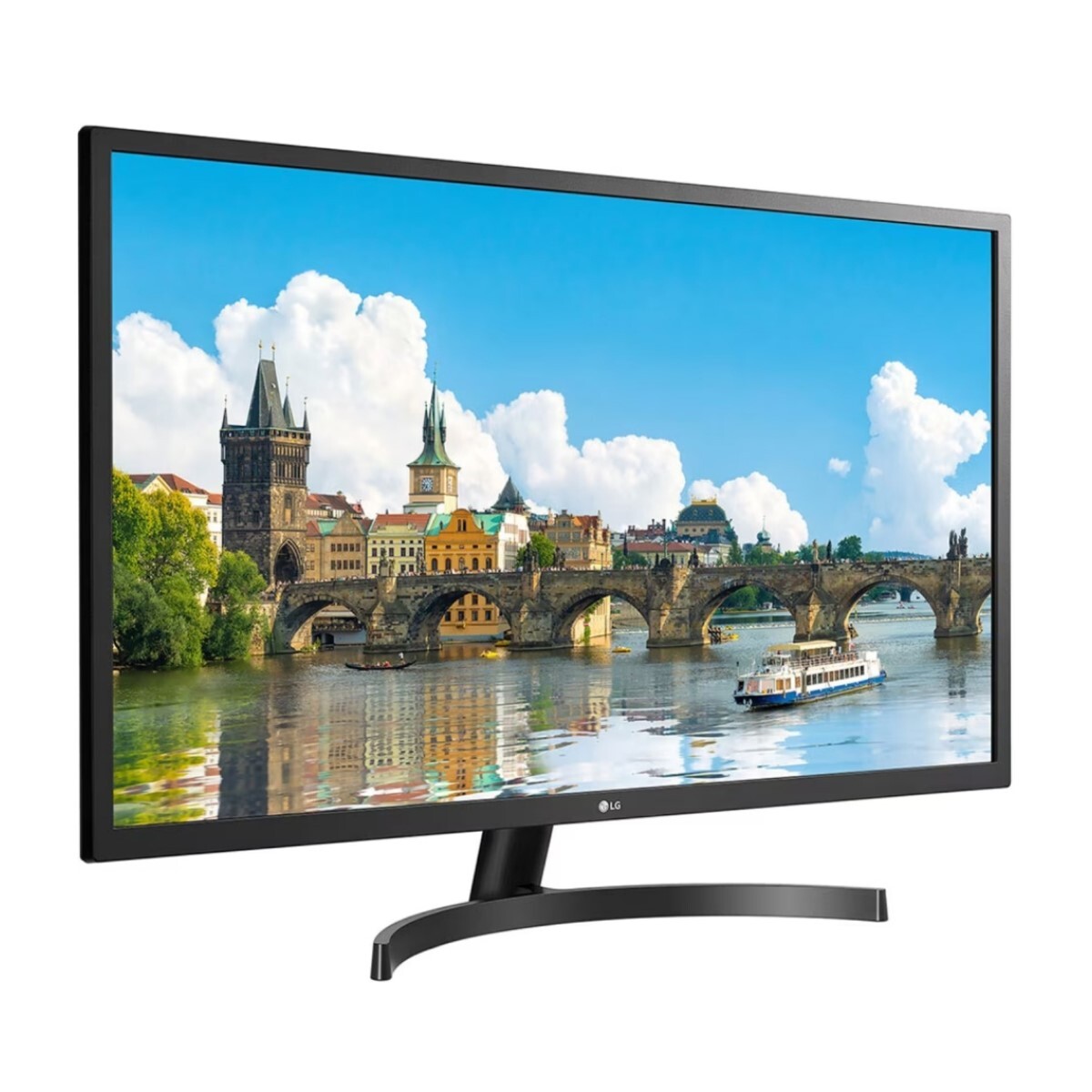 Monitor LG 31.5" IPS Full HD AMD FreeSync c/ HDMI DisplayPort 32MN600 Black