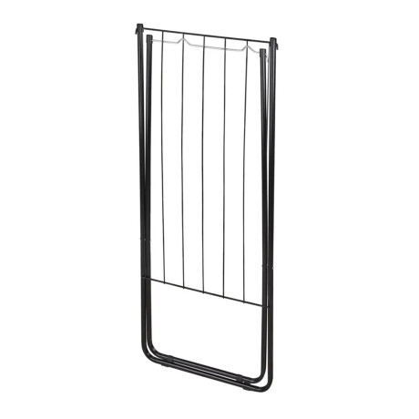 Set Mor Tendedero Plegable en Acero 5.2Mt Ropa + 12 Palillos Negro