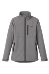 CAMPERA SOFTSHELL GRIS MELANGE L CAMPERA SOFTSHELL GRIS MELANGE L