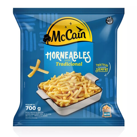 Papas Horneables Corte Tradicional McCain 700g Papas Horneables Corte Tradicional McCain 700g