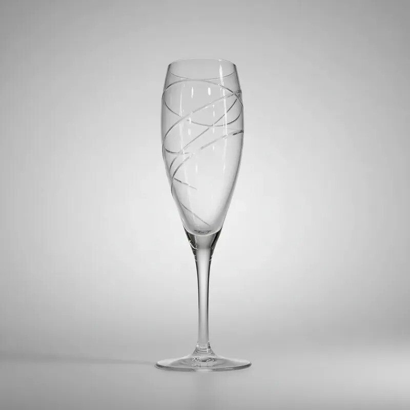 Copa labrada de cristal para champagne - Cristal Darques Copa labrada de cristal para champagne - Cristal Darques