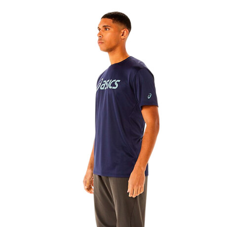REMERA ASICS GRAPHIC SS Navy