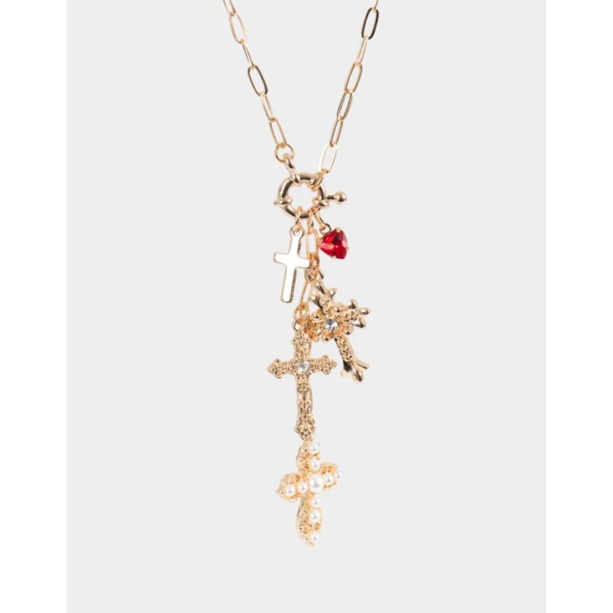Collares Largo Multi Dijes - Dorado 