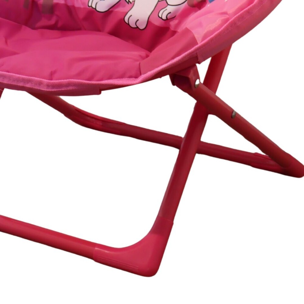 Silla Honguito Infantil Plegable de Metal Gato