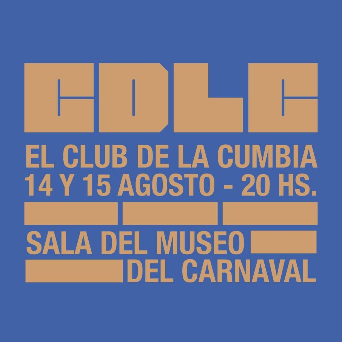 El Club De La Cumbia En Sala Del Museo - General 14.08 