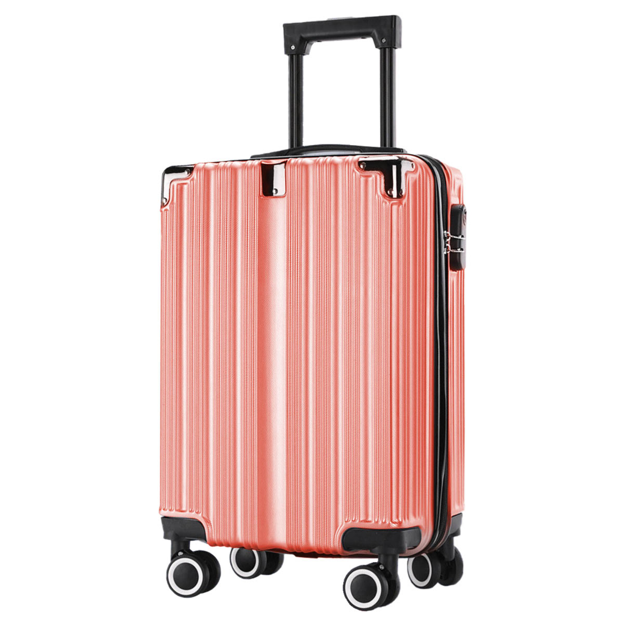 Valija Rigida Valija Rígida 20'' Resistente Impermeable 4 Ruedas - Rosa — El Rey del ...