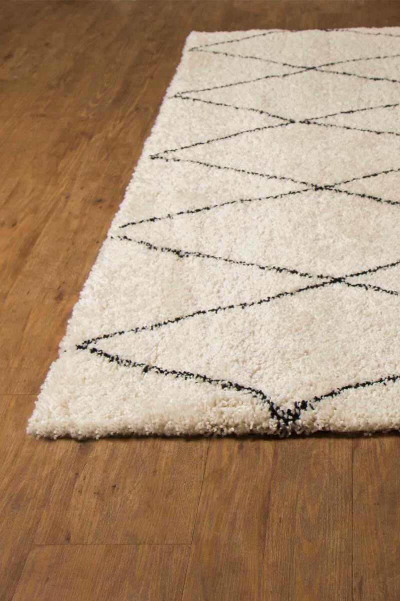 ROYAL NOMADIC ALFOMBRA ROYAL NOMADIC 200X290 CREAM/BLACK