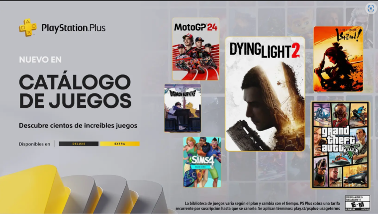 Play Station 5 : los juegos de Ps Plus para noviembre de 2024