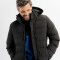Campera Ravik capitoneada negro
