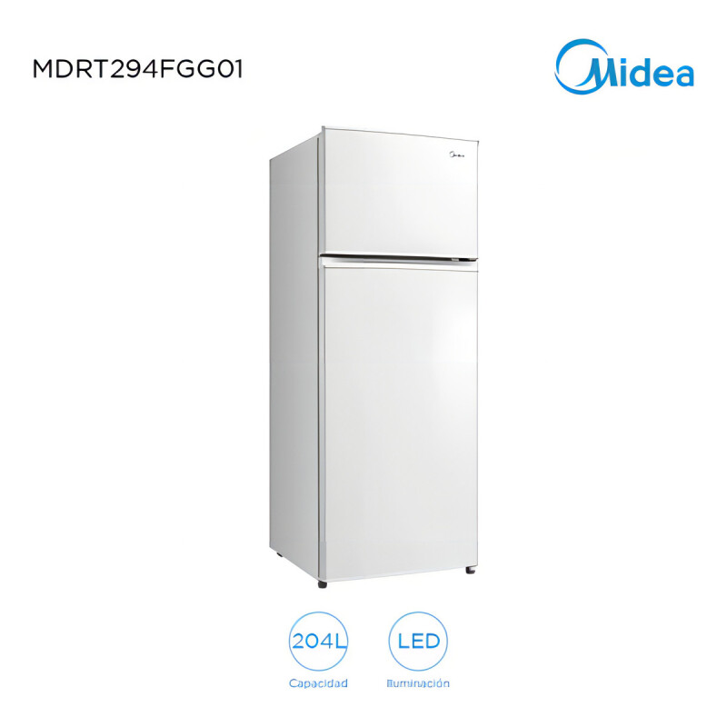 Heladera Frio Humedo Midea Mdrt294fgg01 204 Lt Efic. A Color Blanco Heladera Frio Humedo Midea Mdrt294fgg01 204 Lt Efic. A Color Blanco