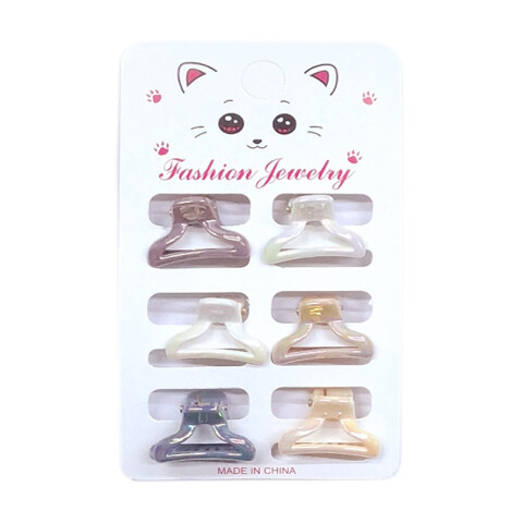 Broche pinza para el cabello 6pcs Broche Pinza Para El Cabello 6pcs