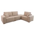 SOFA ESQUINERO VERSATILLE - BOUCLE BEIGE SOFA ESQUINERO VERSATILLE - BOUCLE BEIGE