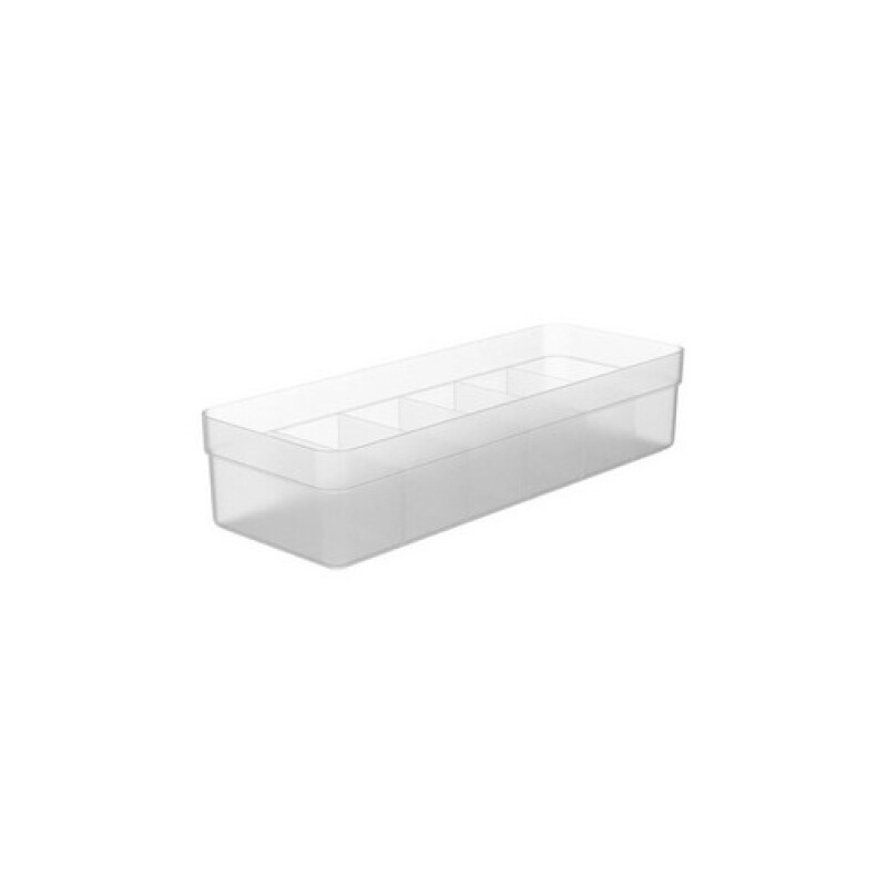 Organizador ropa interior 35x12.5 cm Transparente