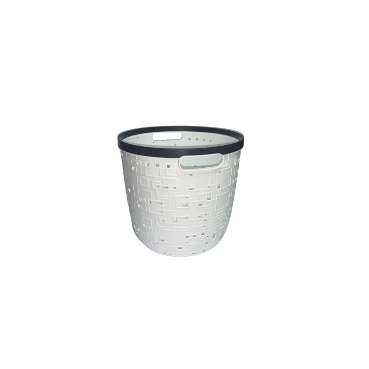 CESTO CANASTO ORGANIZADOR REDONDO 30X30X27CM CESTO CANASTO ORGANIZADOR REDONDO 30X30X27CM