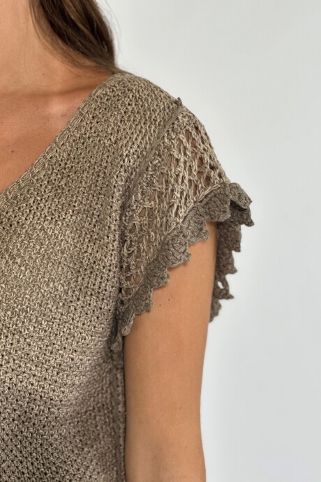 TOP TEJIDO LYRA Vison