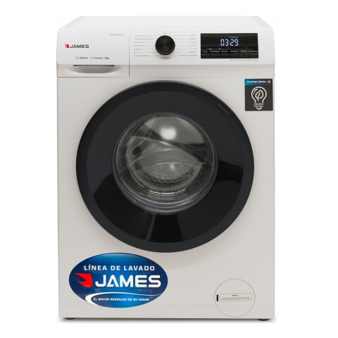 Lavarropas James Inverter Lr 8140 Inv Blanco 8kg Lavarropas James Inverter Lr 8140 Inv Blanco 8kg