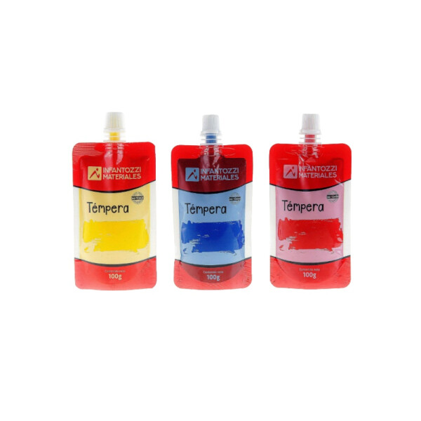 Témpera escolar 100 g - Sachet