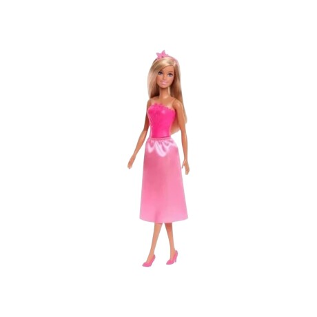 Muñeca Barbie Princesas Rubia ROSA