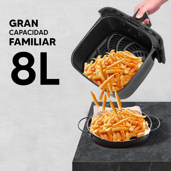 Freidora Sin Aceite Digital 8l Pk-013 Fd FREIDORA PUNKTAL PK-013FD 8LTS