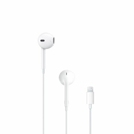 Auriculares Apple EarPods Originales con conector Lightning MMTN2AM/A White