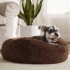 Cucha Cama Colchon Puff Plush Mascota Antiestress 60cm Color Variante MARRON