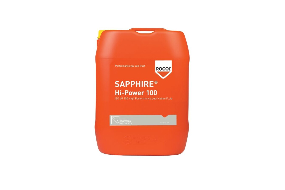 Aceite Hidraulico Mineral con una Viscosidad ISO VG 100 SAPPHIRE HI POWER 100 1L Aceite Hidraulico Mineral con una Viscosidad ISO VG 100 SAPPHIRE HI POWER 100 1L