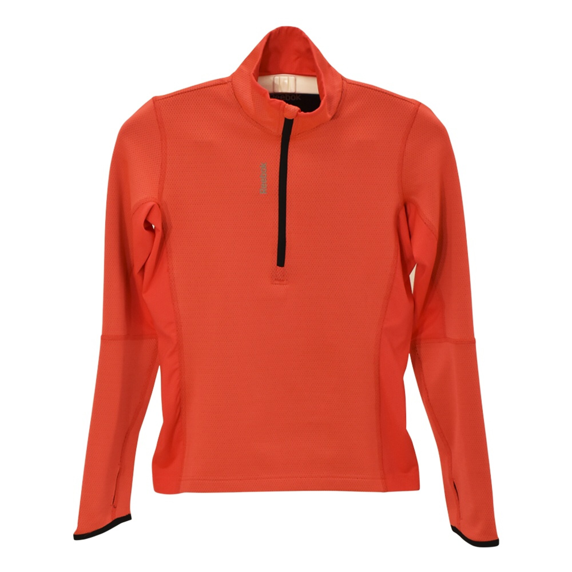 Buzo Deportivo con Cierre para Mujer Reebok Wor Hex 1 4 Zip Rosa