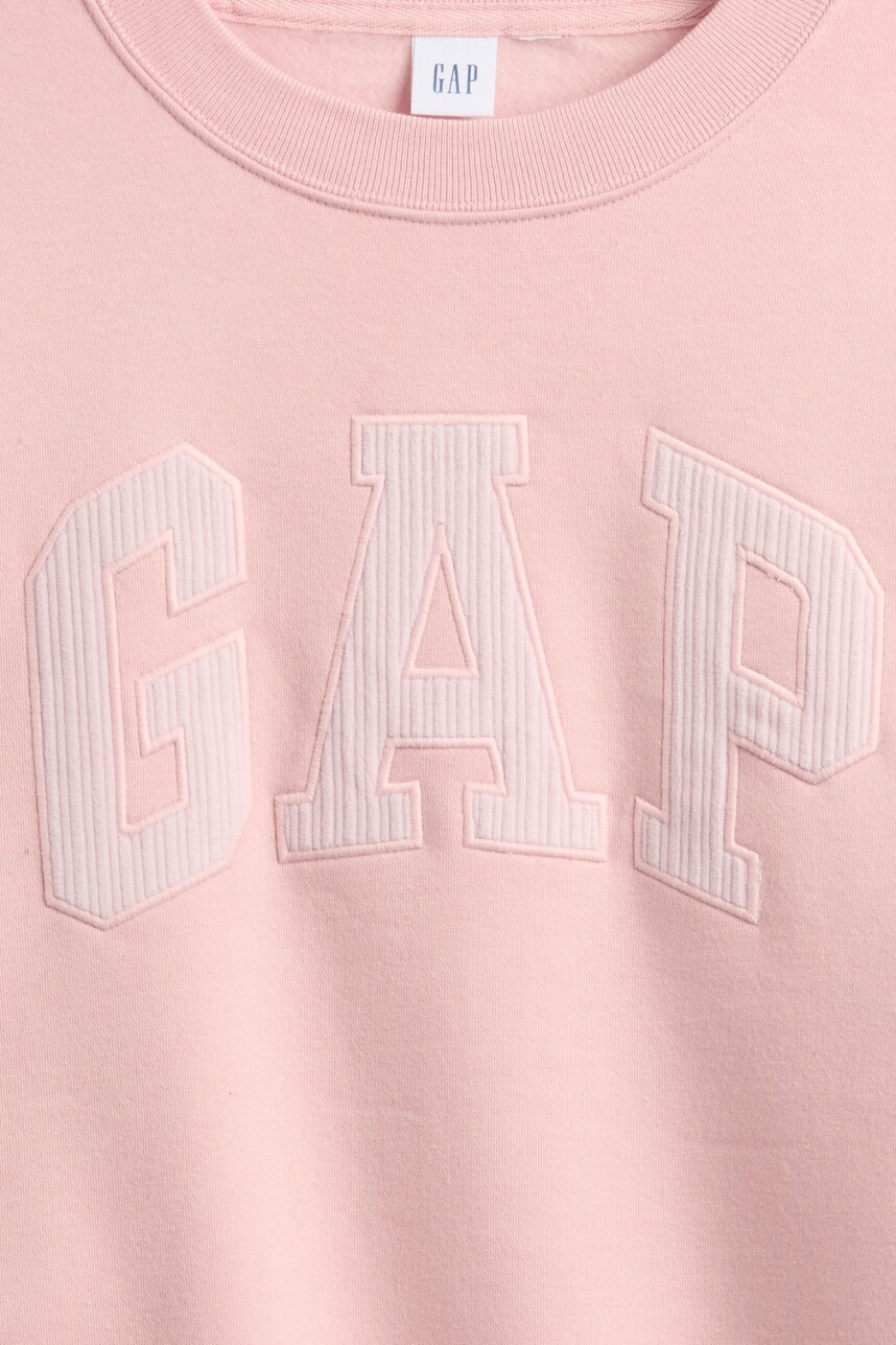 Buzo Deportivo Logo Gap Mujer Pure Pink