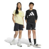 Short Adidas de Niños - JE1391 Negro-blanco
