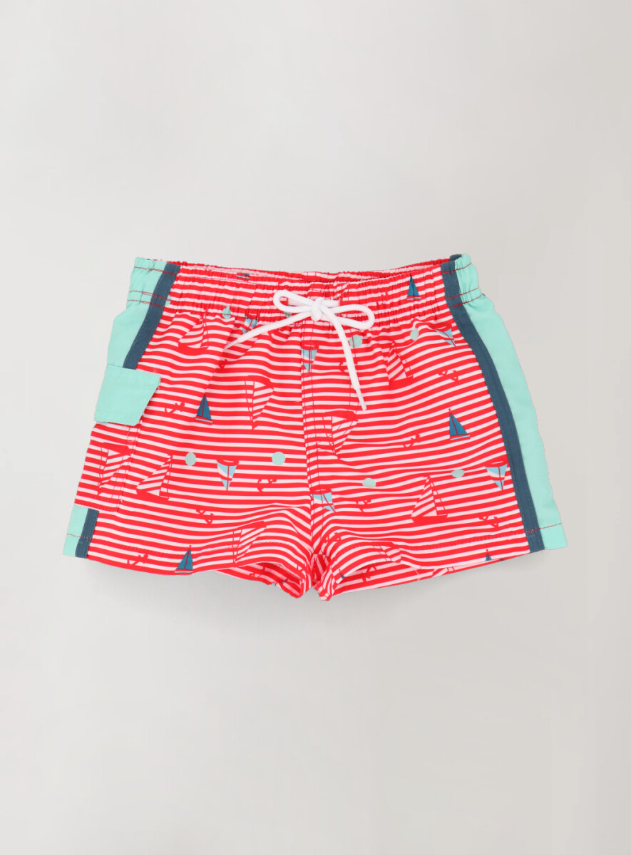 Baby short 6 - Navy 