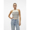 VMSABA RIB SL O-NECK TOP GA NOOS Birch-Black