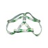 Arnes Correa Pretal Perro Mascota Ajustable Mediano - Grande Variante Color Verde