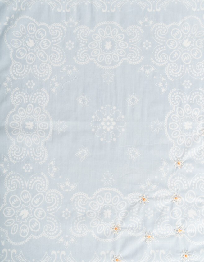 Vinchas Textiles Pañuelo Pañuelo Estampado - Azul Celeste