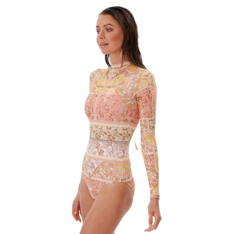 Lycra Wanderer Long Sleeve UV Suit Rosado