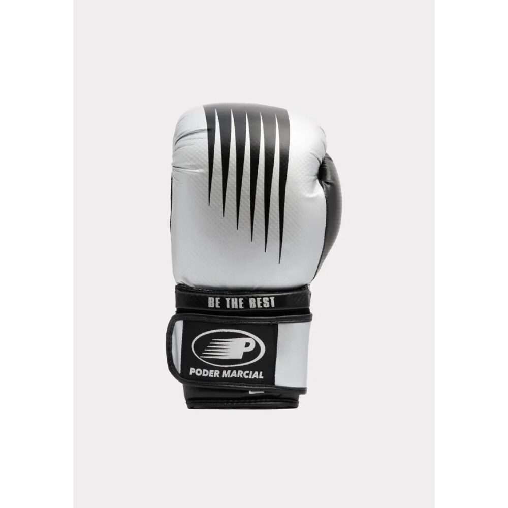 GUANTILLA BOXEO PLATEADO Y NEGRO TALLE L GUANTILLA BOXEO PLATEADO Y NEGRO TALLE L