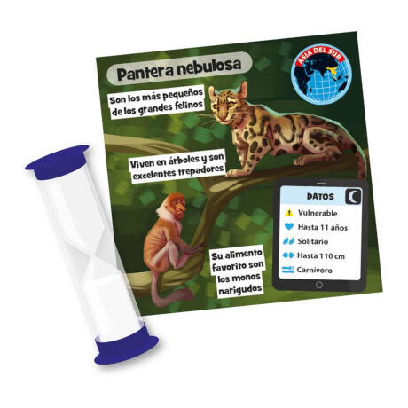 Juego de Mesa Asmodee BrainBox Animales +8 001