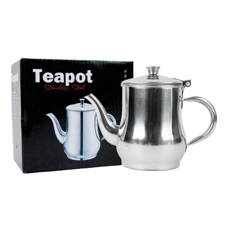 Tetera acero inoxidable con filtro y tapa 500ml Tetera acero inoxidable con filtro y tapa 500ml