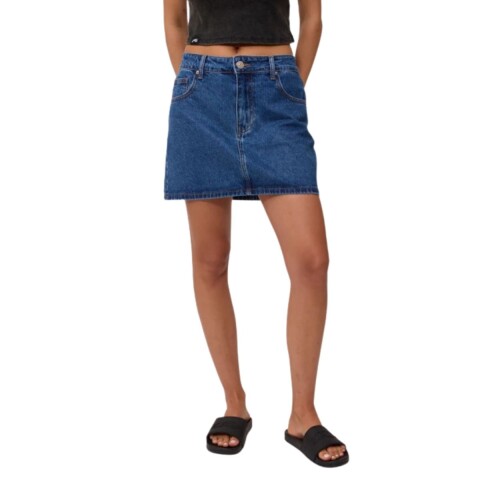 FALDA JUNIE XXS-XL AZUL MEDIO