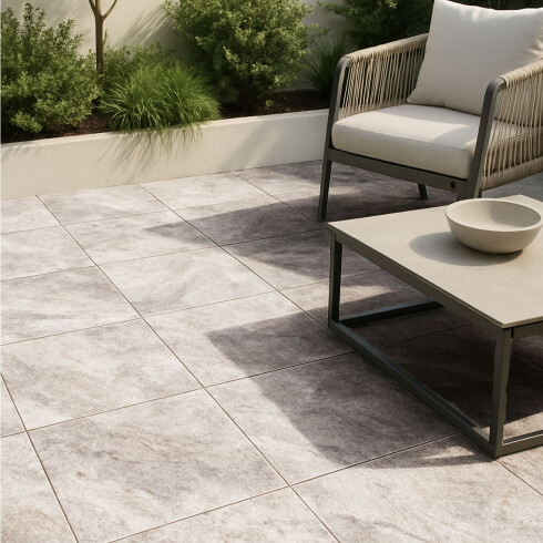 Porcelanato Antideslizante 60X60Cm Piso Pared GAMAS DE GRIS