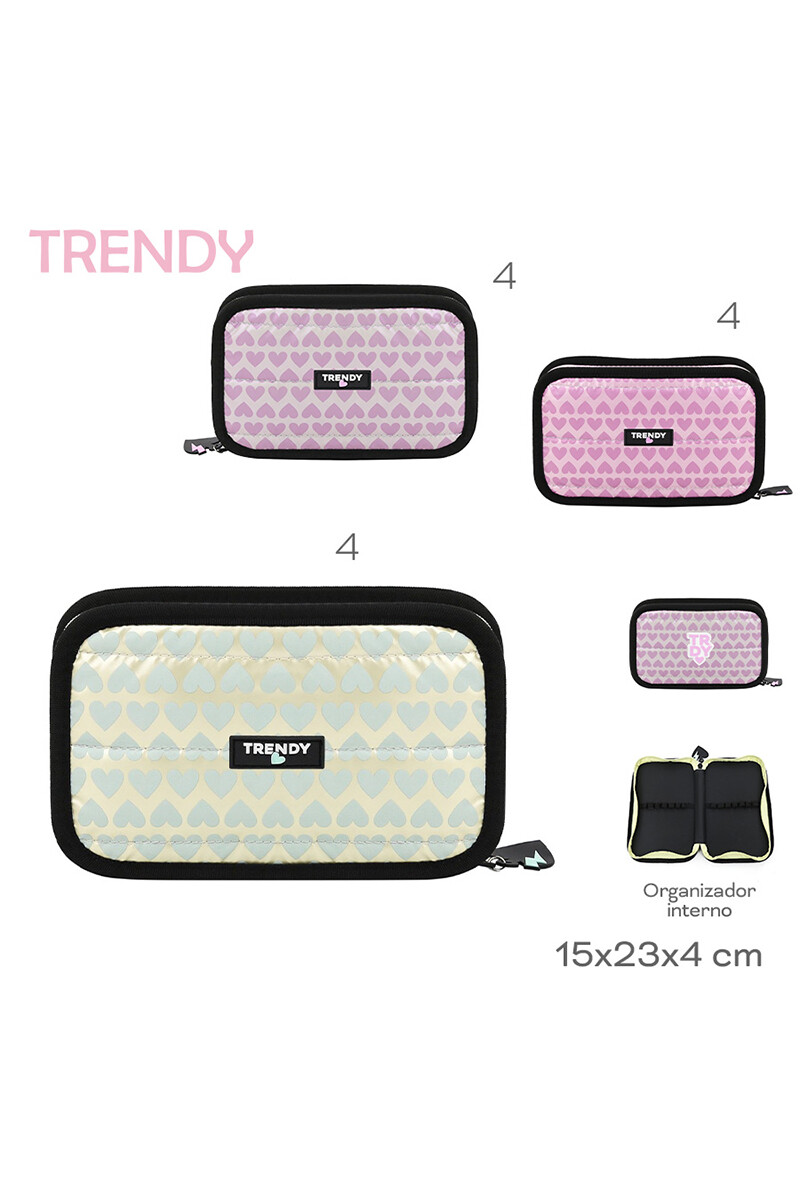 Cartuchera Trendy Fucsia