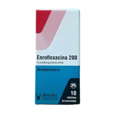 ENROFLOXACINA 200 MG X 10 COMPRIMIDOS ENROFLOXACINA 200 MG X 10 COMPRIMIDOS