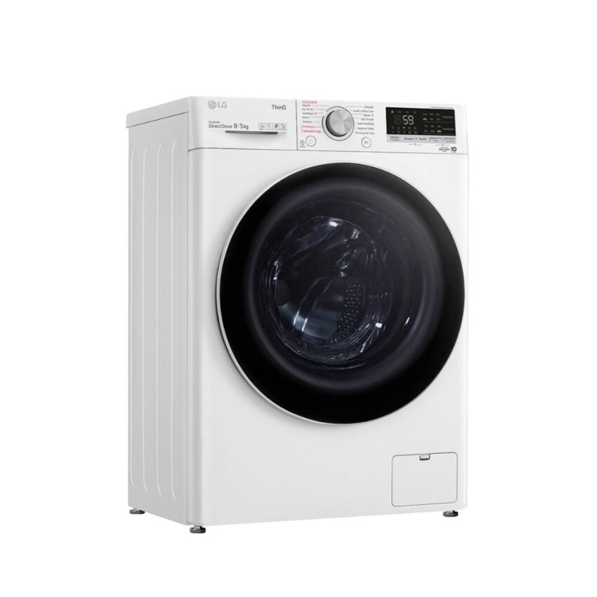Lavasecarropas LG 9 KG/7 KG WD12VVC4 inox. Lavasecarropas LG 9 KG/7 KG WD12VVC4 inox.