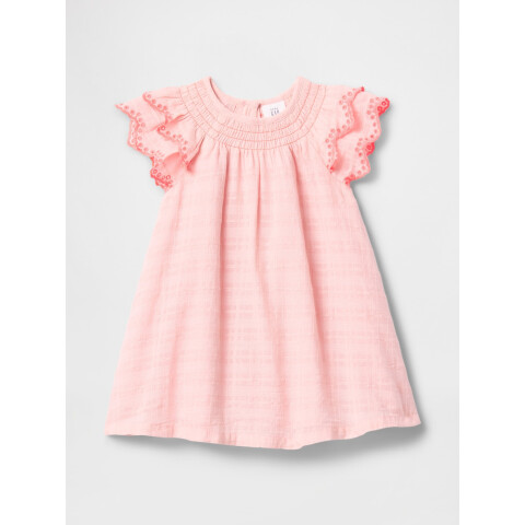 FLTR SLV DRESS SET MISTY ROSE