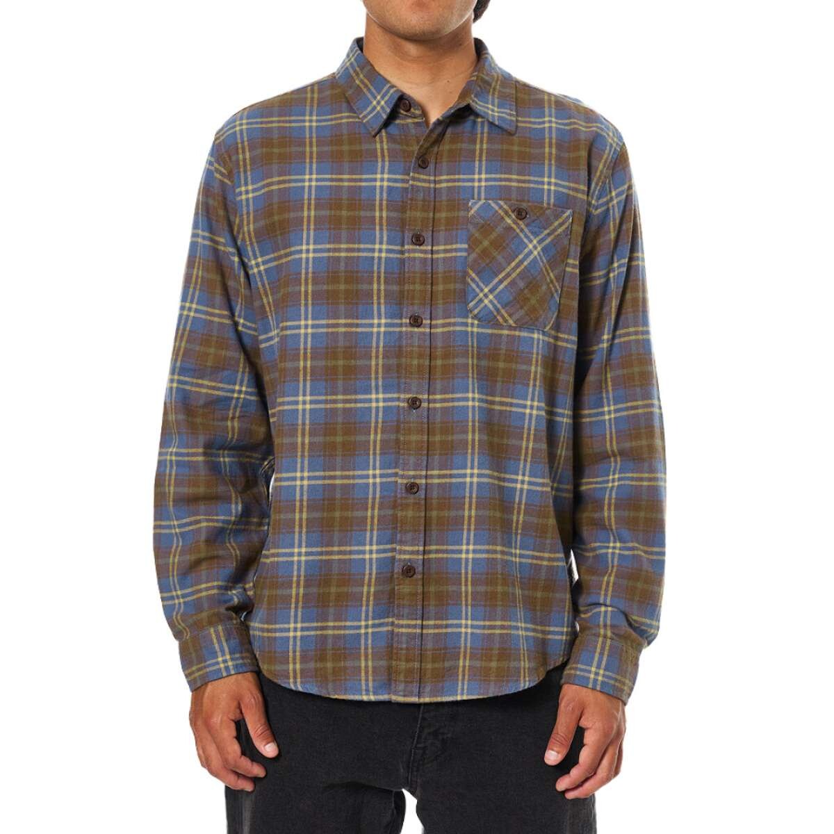 Camisa Katin Derek Flannel - Marron 