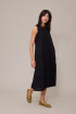 VESTIDO LARGO VALAR POLANCO Negro