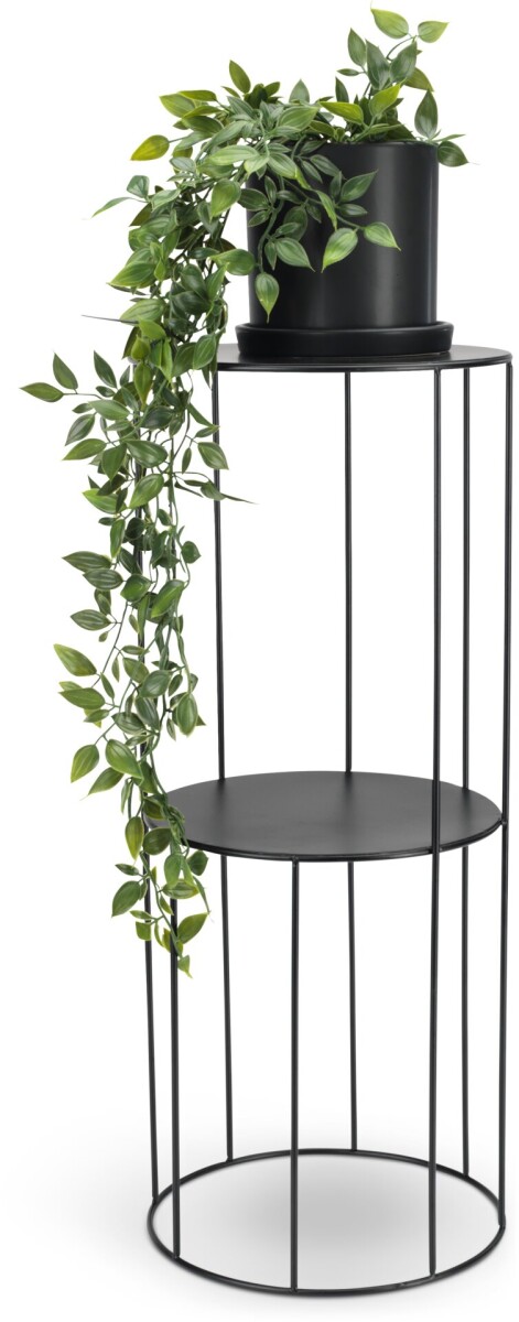 Soporte PELLE Ø25xA60cm negro 