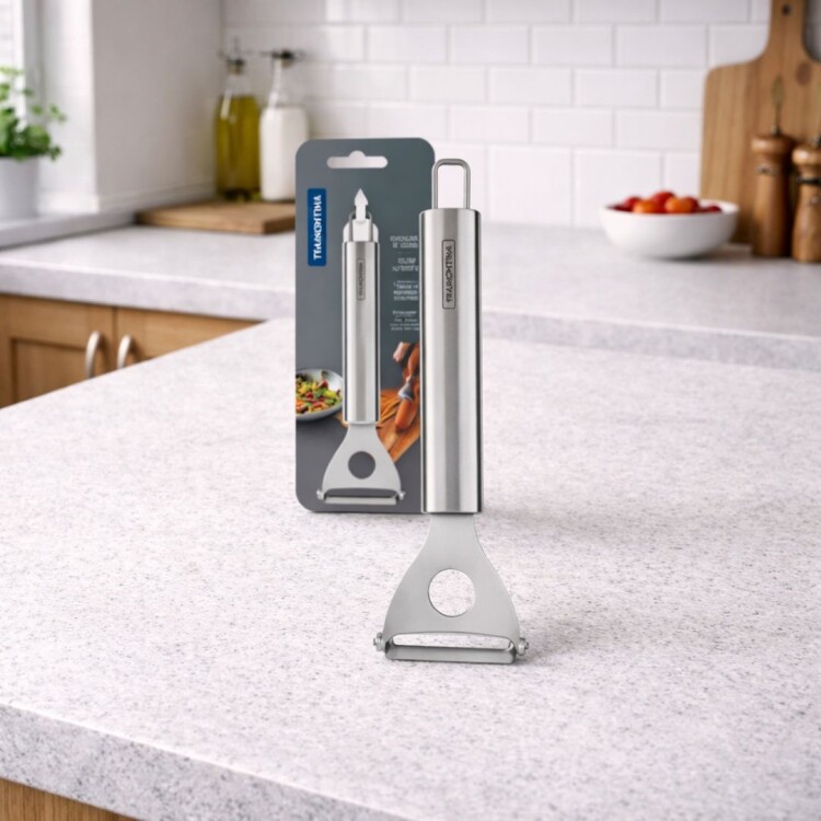 PELADOR DE VEGETALES TRAMONTINA MARFFIM PLATEADO