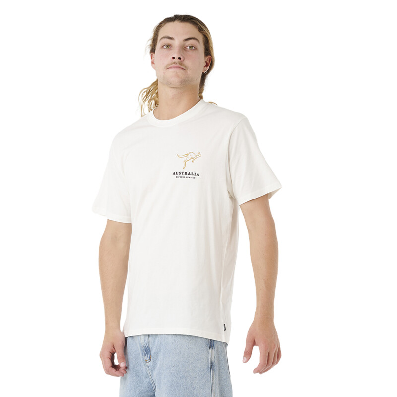 Remera Rip Curl Australia Fun Times Desto - Blanco Remera Rip Curl Australia Fun Times Desto - Blanco